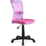 DINGO - kinderbureaustoel - gaas - 48x86-98x56cm - roze