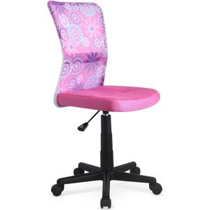 DINGO - kinderbureaustoel - gaas - 48x86-98x56cm - roze