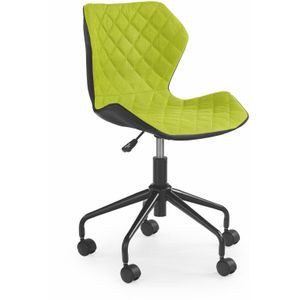 MATRIX - kinderbureaustoel - zwart/groen - 48x79-88x57 cm