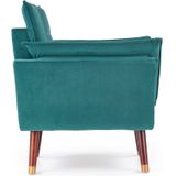 REZZO - fauteuil - stof - modern - 80x84x73 cm - groen