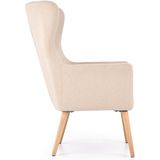 COTTO - relaxfauteuil - traditioneel - 73x76x99 cm - beige