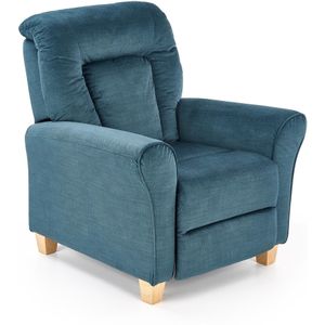 BARD - relaxfauteuil - uitklapbaar - donkerblauw