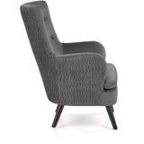 RAVEL - fauteuil - stof - klassiek - 70x100x78 cm - grijs