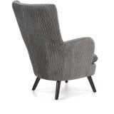 RAVEL - fauteuil - stof - klassiek - 70x100x78 cm - grijs