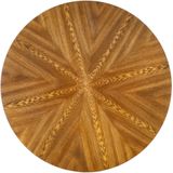 CARMELO - eettafel - hout - klassiek - rond - 100x100x75 cm