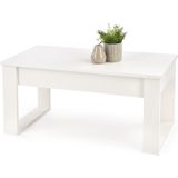 NEA  - salontafel - lades - gelamineerd meubelplaat - wit