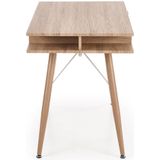 Bureau - met lade - hout - 120x75x60 cm - wit