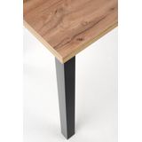 COBALT - eettafel - houten tafelblad - 120x90x75 cm
