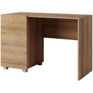 Bureau - Calabrini - 3 ruime lades - Gouden eik - 110 cm