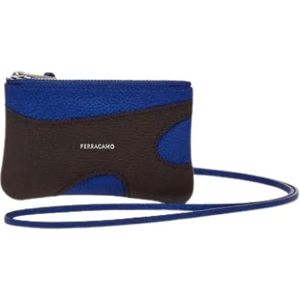 Salvatore Ferragamo, Tassen, Heren, Veelkleurig, ONE Size, Leer, Clutches