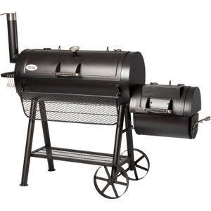 Intratuin houtskool barbecue met rookoven Texas grill Houston