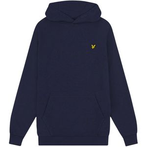Lyle & Scott - MLB2001V - Pullover Hoodie - Donker Blauw - Katoen