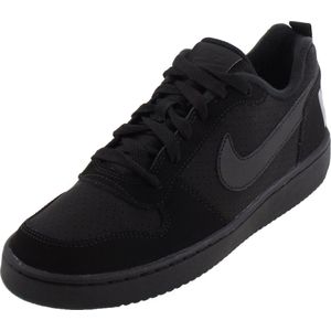 Nike court borough low in de kleur zwart