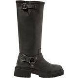 Nubikk - FRANKIE LEV Kuitlaarzen - Zwart - Leer