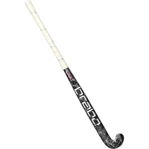 Brabo g-force diva veldhockeystick in de kleur zwart/zilver.