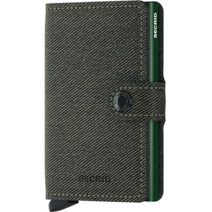 Secrid Miniwallet Twist Groen heren