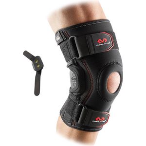 Knie ondersteunende brace met polycentrische scharnieren