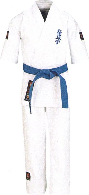 Matsuru Kyokushin Karatepak Zonder band - Wit - 120