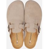 Hush Puppies Instappers beige Suede - Maat 46