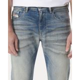 Heren Veterschoenen Mephisto Rainbow Sportbuck Denim Navy