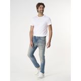 Heren Veterschoenen Mephisto Rainbow Sportbuck Denim Navy