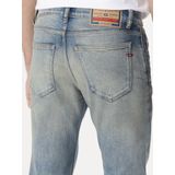 Heren Veterschoenen Mephisto Rainbow Sportbuck Denim Navy