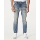 Heren Veterschoenen Mephisto Rainbow Sportbuck Denim Navy