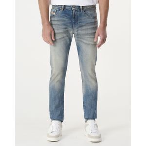 Heren Veterschoenen Mephisto Rainbow Sportbuck Denim Navy