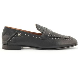Babouche - Loafers - Zwart - Leer