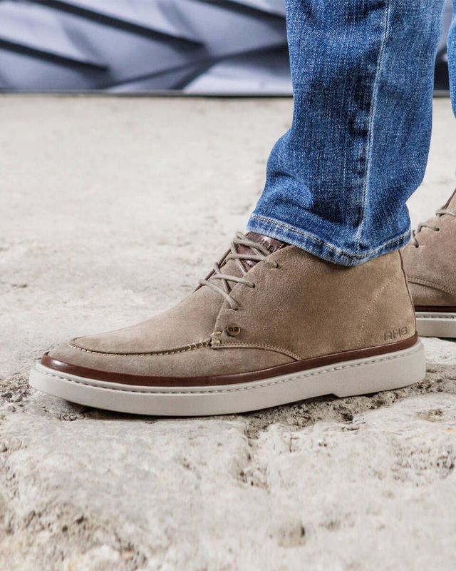 Rehab - Veter schoenen 2442 352201 - Midden Grijs - Veterboots