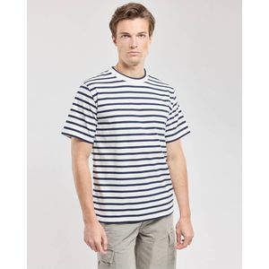 Armor-lux T-shirt korte mouw 73087 Donker blauw