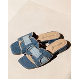 De Sera - 71 - Dames Slippers - Beige - Babouche