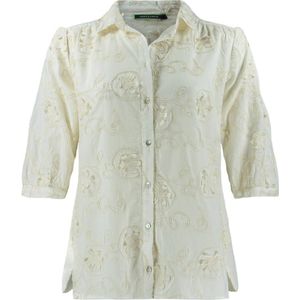 Lizzy & Coco Blouse korte mouw DYDE Ecru