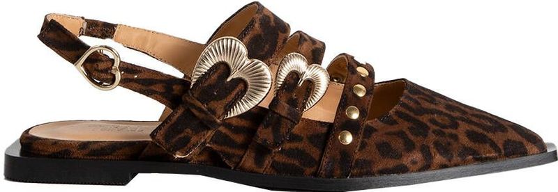 Toral - Madison Clogs - Bruin - Leer - Slip-on Design - Ronde Neus - Lage Hak