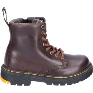 Dr Martens - 1460 Yellow Stone - Chelsea Boots - Donkerbruin - Fleece Voering