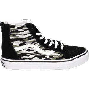 Vans - SK8 Hi Zip - Sneakers - Zwart - Flame Camo