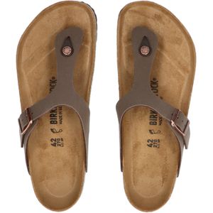 Birkenstock - Gizeh - Teenslippers - Mocca - Birko-Flor Regular