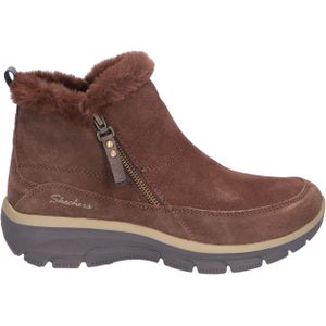 Skechers - Relaxed Fit - Enkellaarsje - Chocolate - Water- en Vlekbestendig