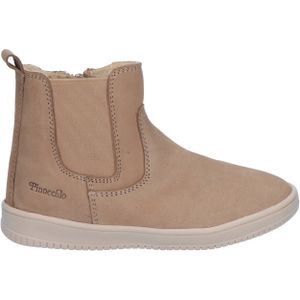 Pinocchio - Chelsea Boot - Beige - Voor Kids - Met Ritssluiting en Elastiek