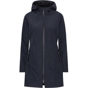 Ilse Jacobsen - Daybreak 01 - Softshell Regenjas - Dark Indigo - A-lijnpasvorm