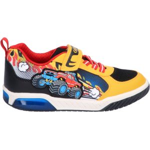 Geox - Inek Boy Truck - Sneakers - Geel Rood