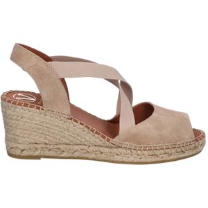 Viguera - 2223 Vitelo Desert - Sleehak - Zand - Suede - 7 cm Hakhoogte