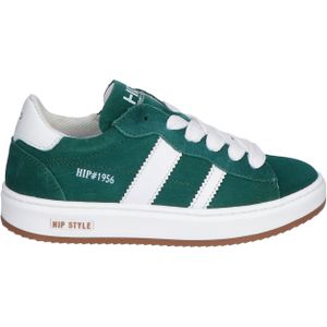 Hip - H1811 - Lage Sneaker - Groen - Suede