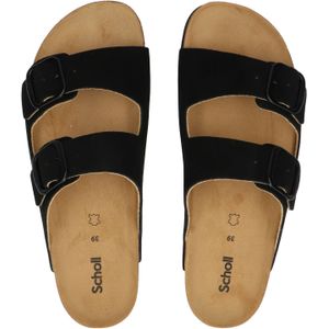 Scholl - Josephine - Gezondheidsslipper - Zwart