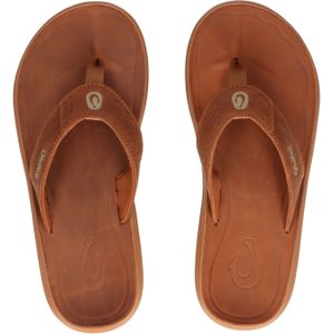 Olukai - Pili - Slipper - Bruin - Waterdicht Volnerfleer