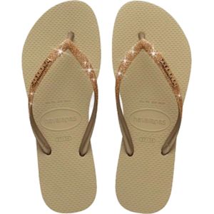 Havaianas - Slim Glitter II - Slipper - Sand Gold Light Metallic
