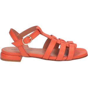 Rossano Bisconti - Sandaal - Oranje - Handgemaakt - Hakhoogte 3 cm