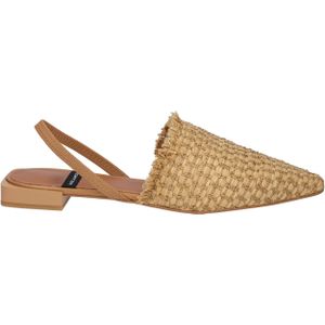 Ángel Alarcón - 25009 Beatrice - Slingback Pump - Caramelkleurig - Lage Hak