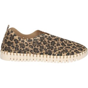 Ilse Jacobsen - Tulip 3275 - Espadrille - Latte Leopard Ivory