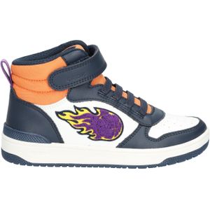 Geox - J56LQC - Veterboot - Blauw - Basket-inspiraties